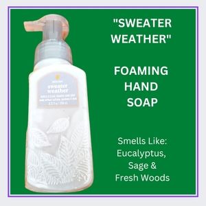 🔥"SWEATER WEATHER" FOAMING HAND SOAP